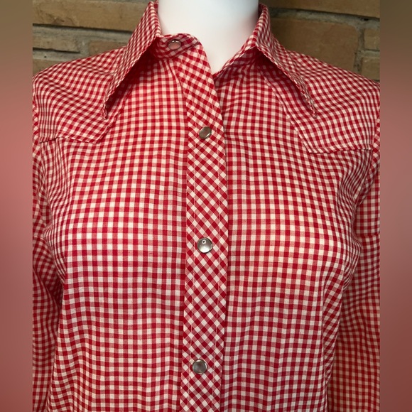 Vintage Gingham Button Down - Picture 3 of 7